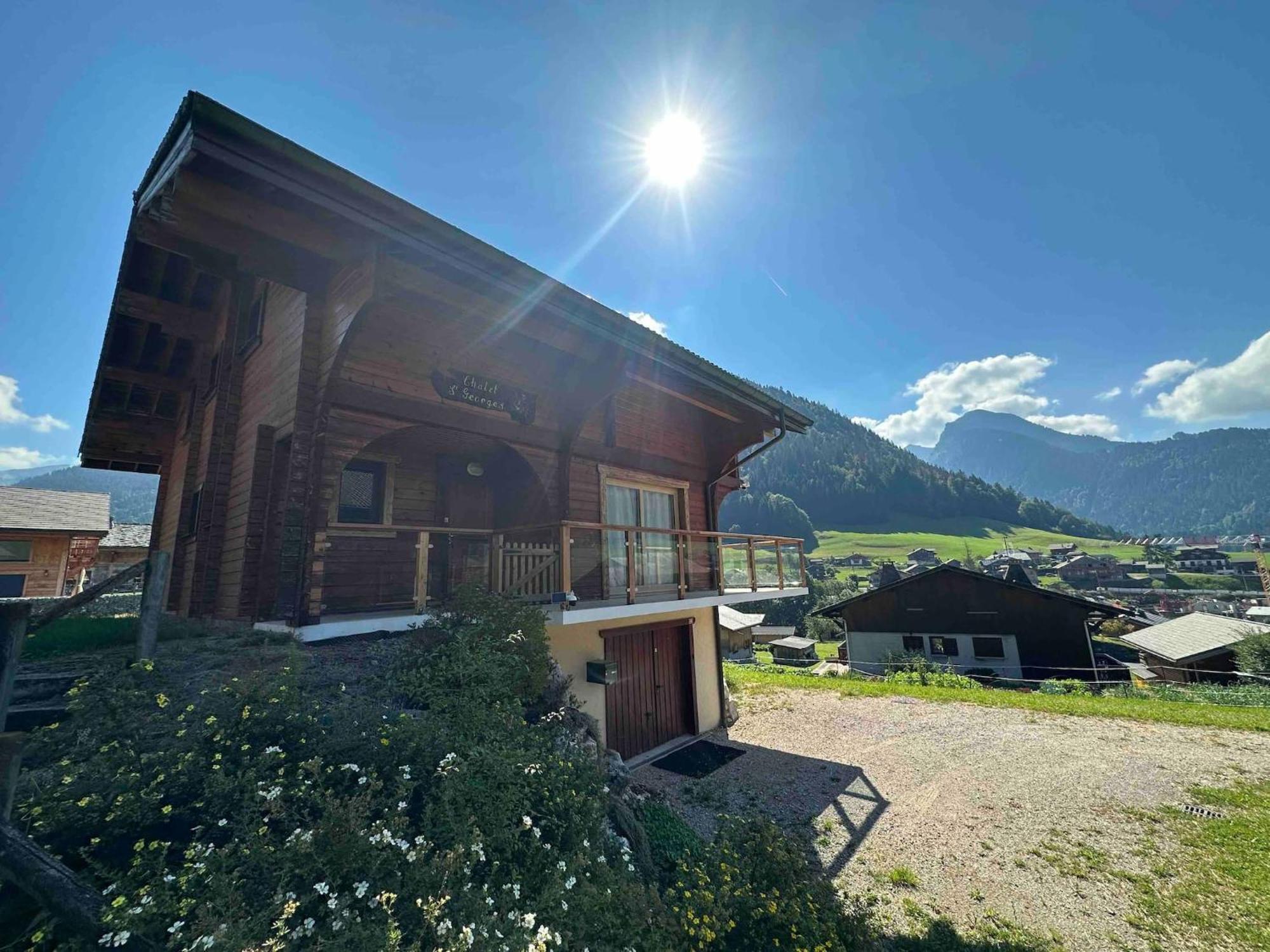 Chalet Le Saint Georges, Morzine, Proche Centre Esterno foto