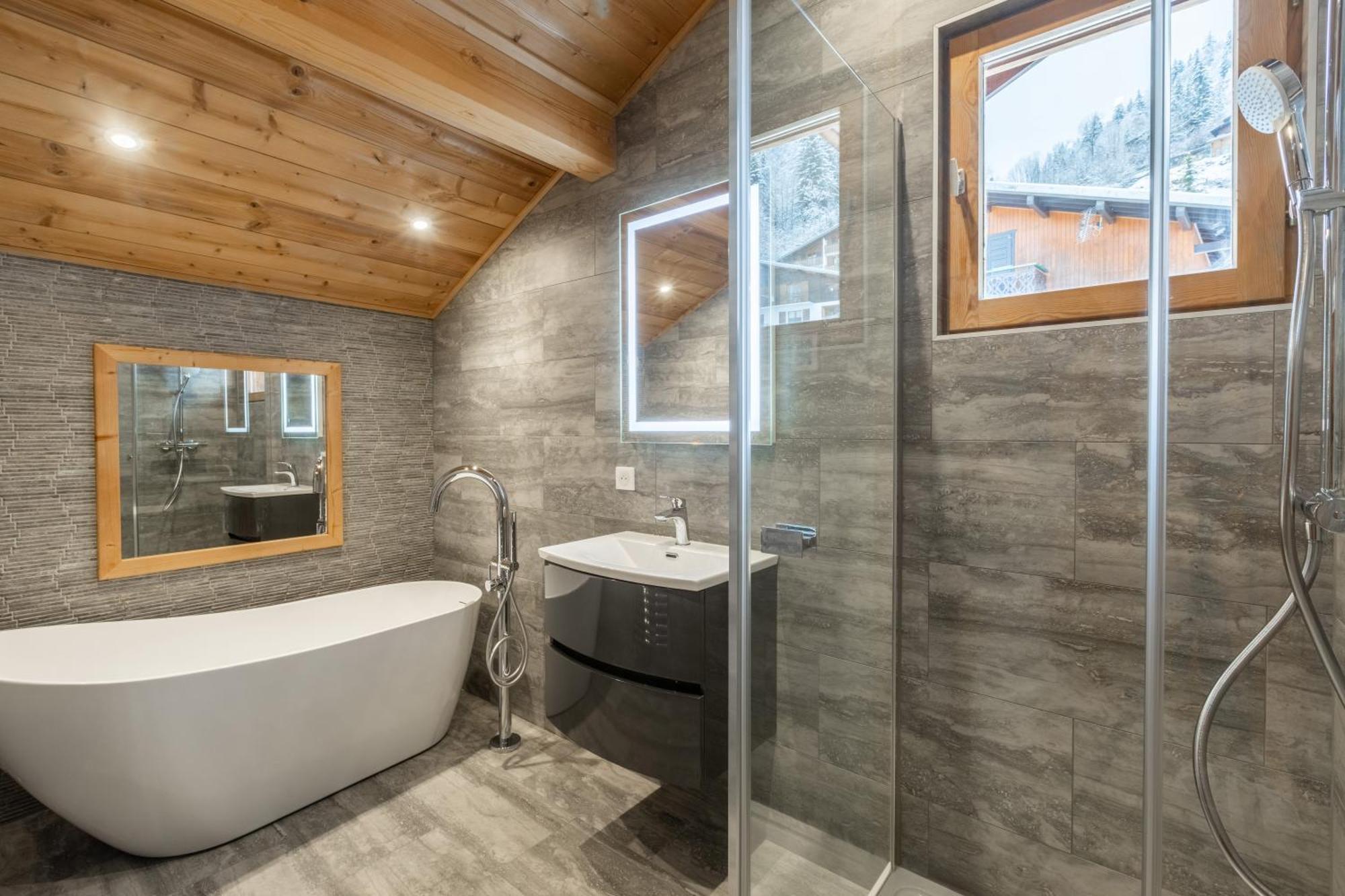 Chalet Le Saint Georges, Morzine, Proche Centre Esterno foto