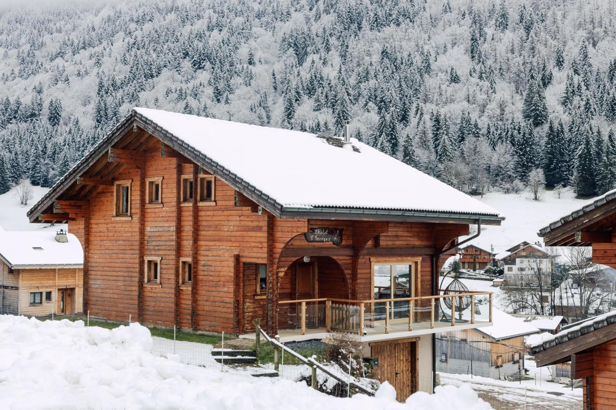 Chalet Le Saint Georges, Morzine, Proche Centre Esterno foto
