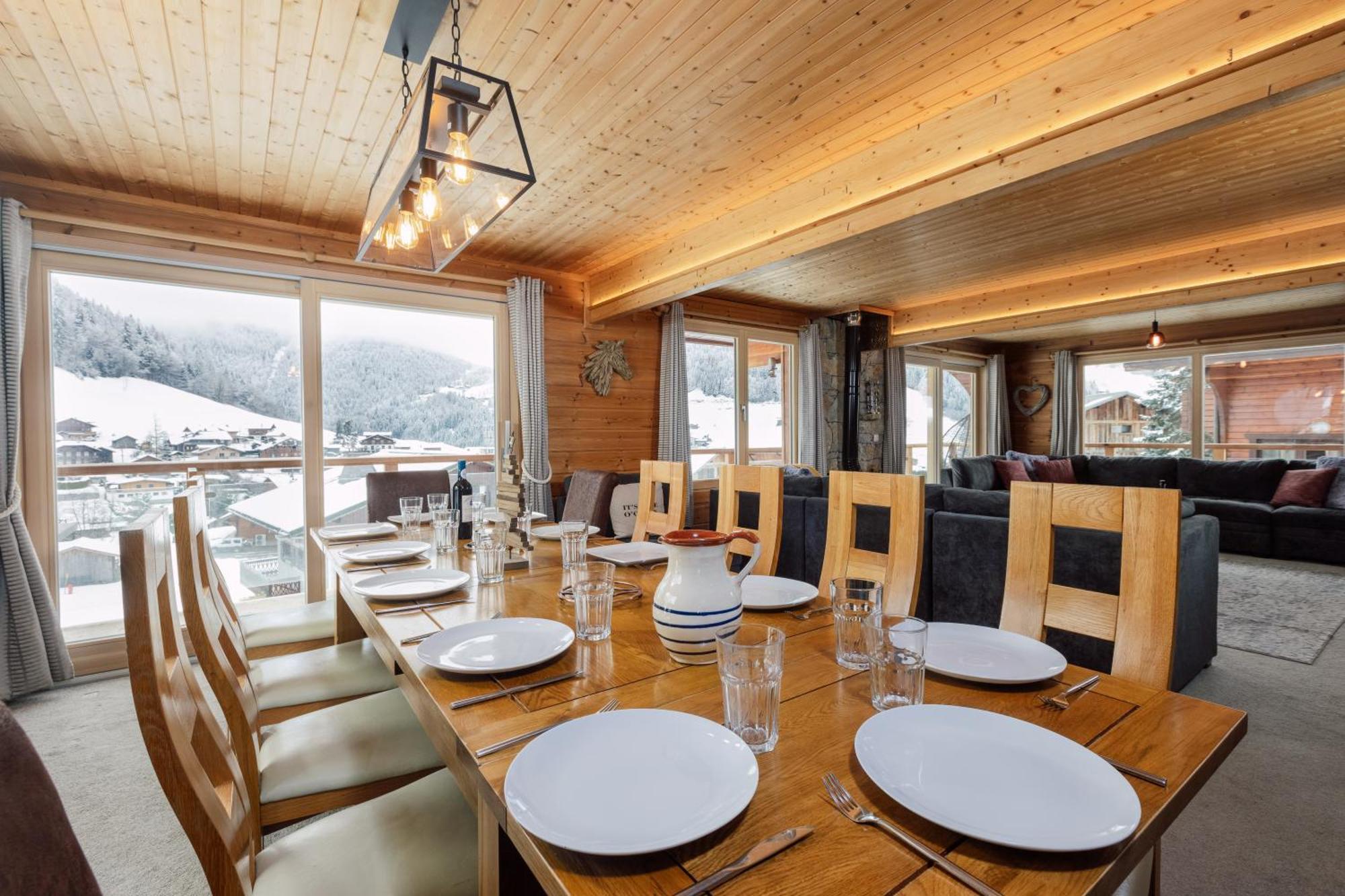 Chalet Le Saint Georges, Morzine, Proche Centre Esterno foto